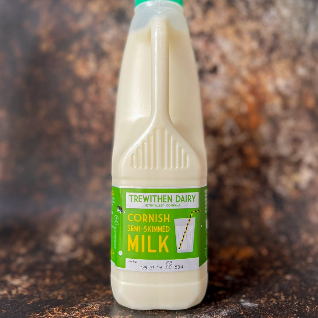 Trewithen Dairy Semi-Skimmed Milk 1ltr