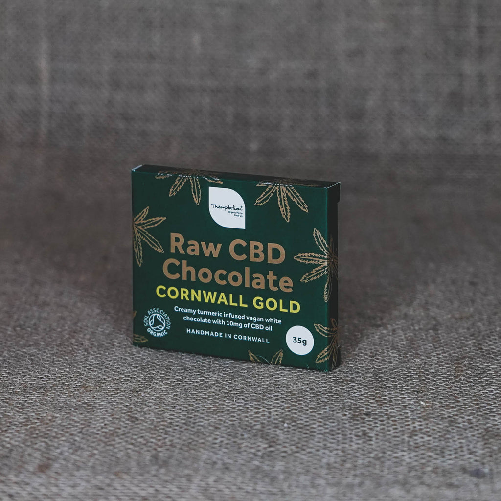 Raw CBD Chocolate, Cornwall Gold