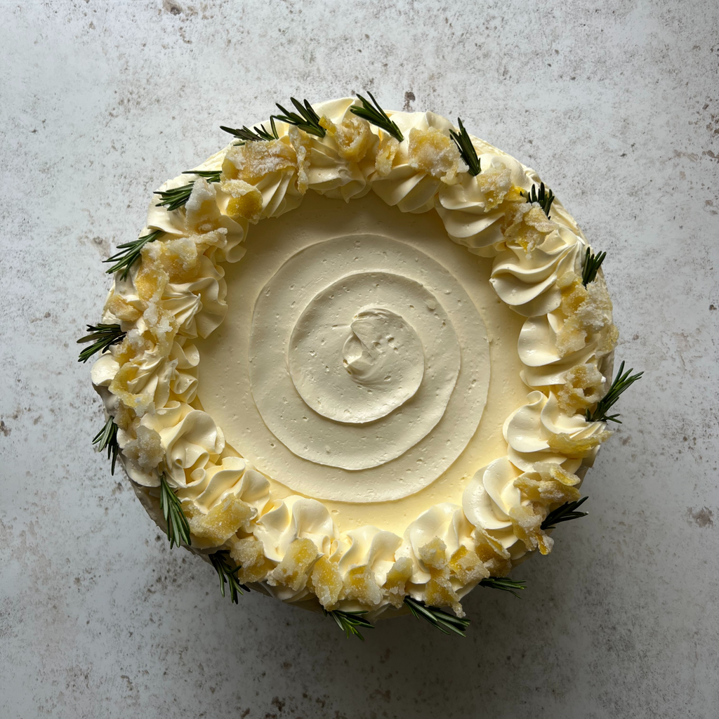 Lemon and Elderflower Cake