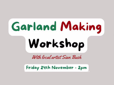 Garland Making at Tre, Pol & Pen