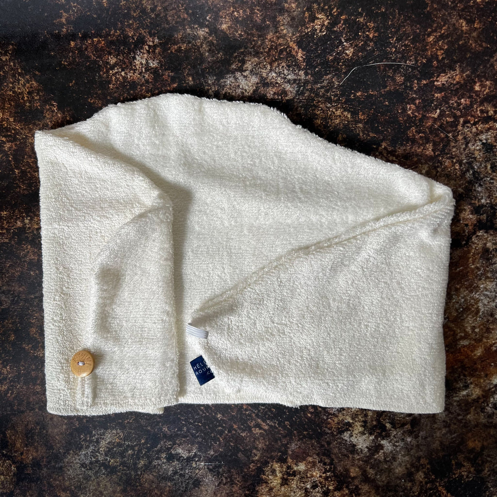 Helen Round Reusable Bamboo Hair Wrap Towel