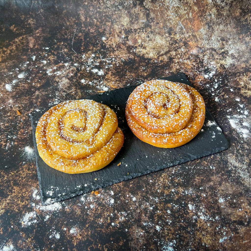 Freshly baked Cinnamon Swirl
