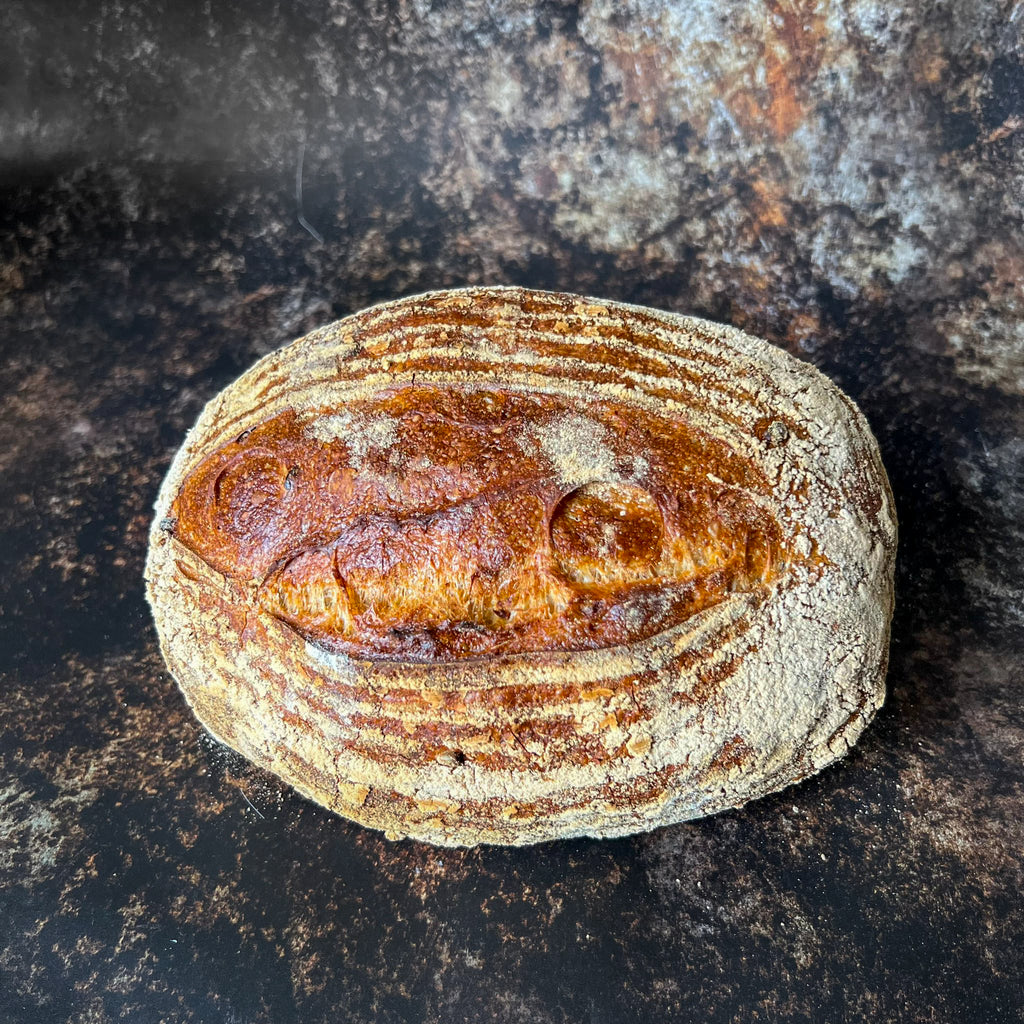 Freshly baked Sourdough Loaf