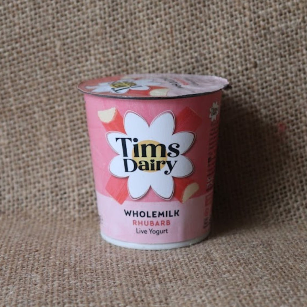 Tims Dairy Rhubarb Yogurt