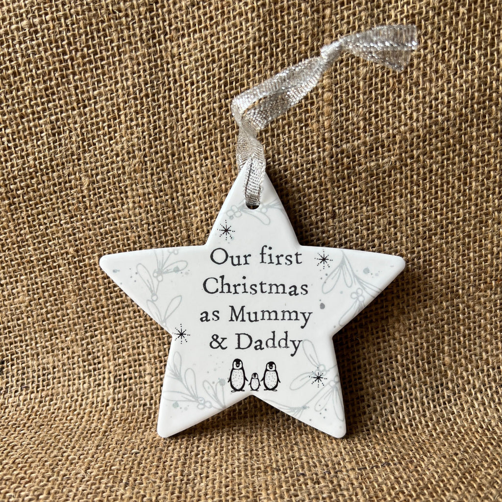 Star Tree Hanger Mummy & Daddy